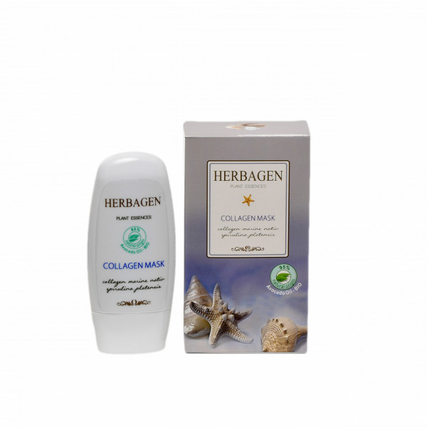 Mască cu colagen marin și spirulina platensis 50 g