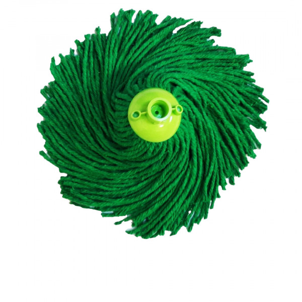 Mop bumbac colorat, 250g verde