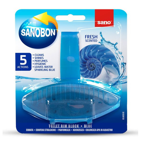 Odorizant wc Sano Bon Blue 5-in-1