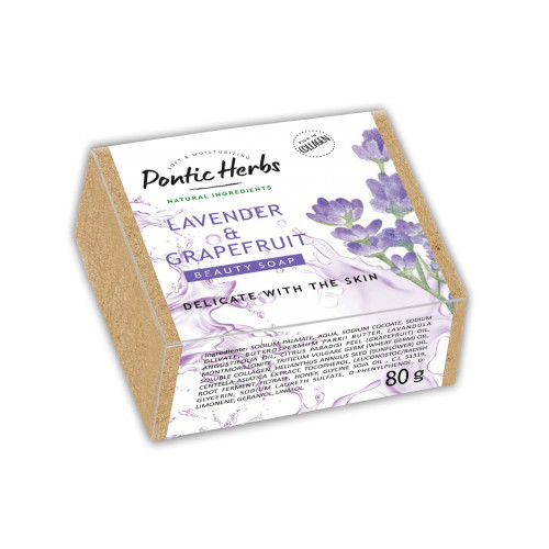 Pontic Herbs Sapun solid Lavender & Grapefruit, 80 grame