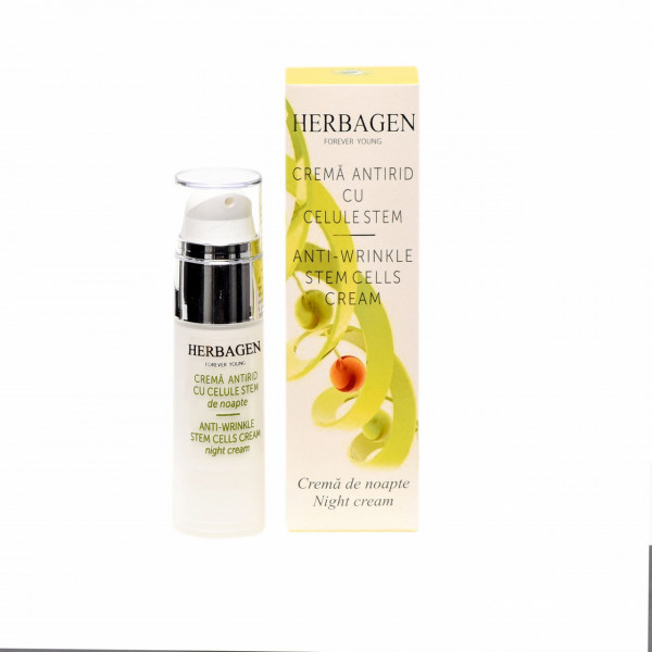 Cremă de noapte antirid cu celule stem 30 g