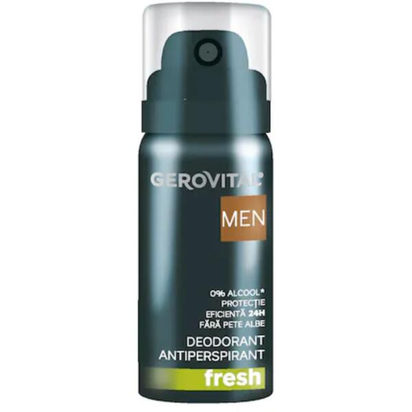 Deodorant antiperspirant Fresh Gerovital Men 40 ml