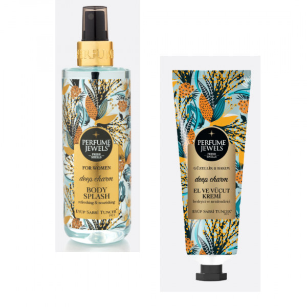 Pachet Spray de corp 250 ml si Crema de maini si corp Deep Charm Eyup Sabri Tuncer