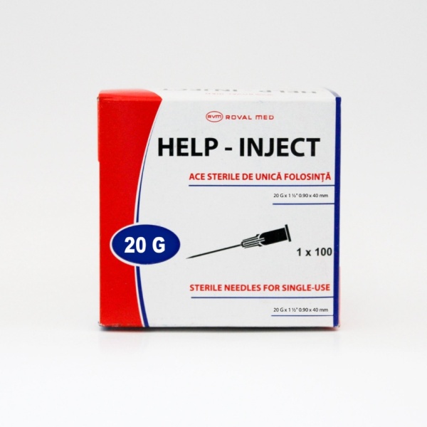 Ace intramusculare 20G – 100 bucati/cutie