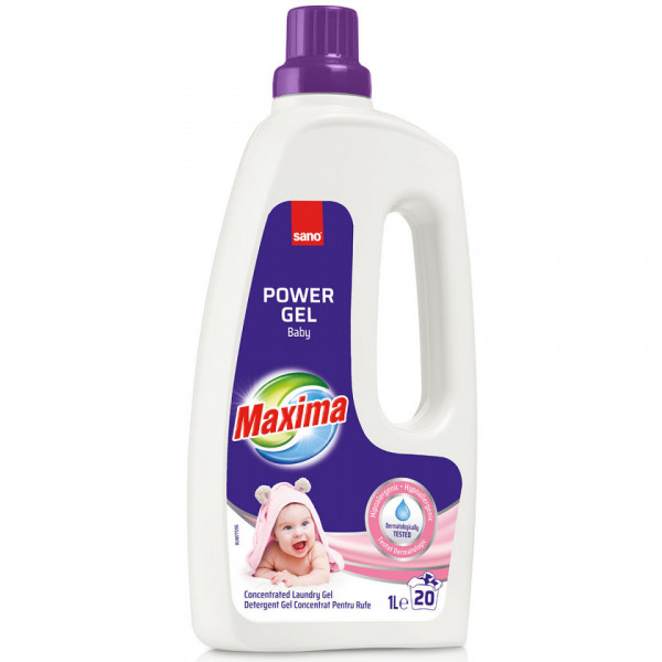 Detergent de rufe Sano Maxima Power Gel Baby (20sp) 1l