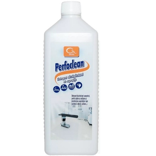Detergent dezinfectant suprafete concentrat Perfoclean -- 1 litru