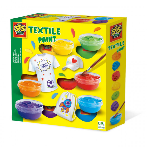 Set acuarele pentru textile (guasa)
