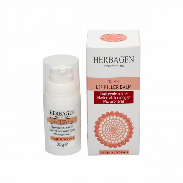 Balsam de buze filler instant cu microsfere de acid hialuronic și atellocolagen 30 g