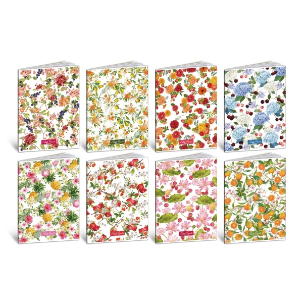 Caiet A4 de exercitii, coperta tare - Petits Fruits, 80 g/m2, 40 pag. (Matematica)