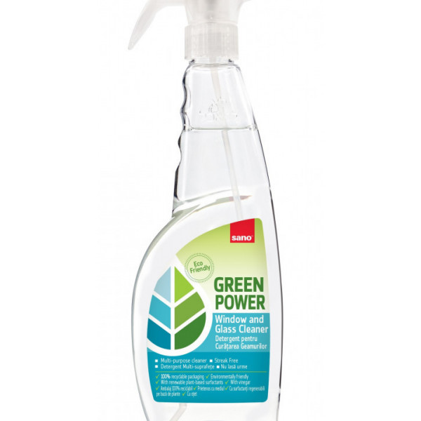 Detergent de geam Sano Green Power Window 750 ml