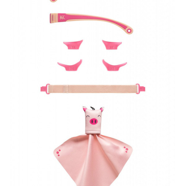 Kit accesorii pentru ochelari de soare MOKKI Click&Change, roz