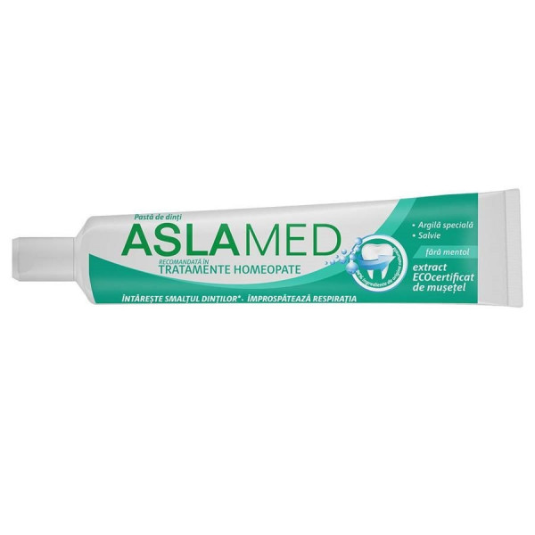 Pastă de Dinţi recomandată în Tratamente Homeopate, 75 ml