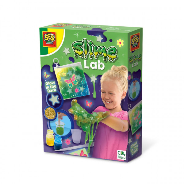 Set Laboratorul de slime Glow in the Dark