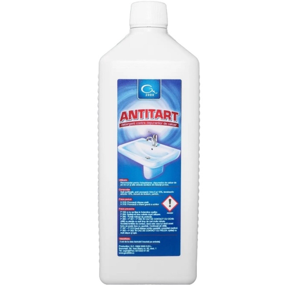 Antitart - Detergent contra depunerilor de calcar - 1 litru
