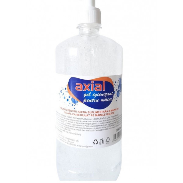 Axial - Gel igienizant pentru maini, cu alcool si glicerina