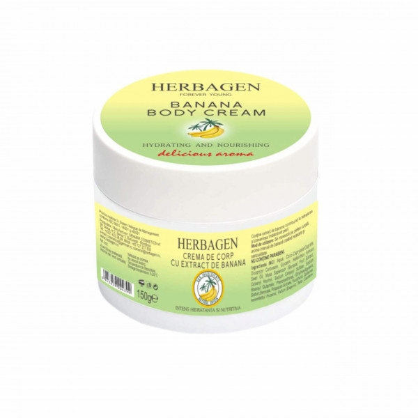 Cremă de corp cu extract de banană 150g