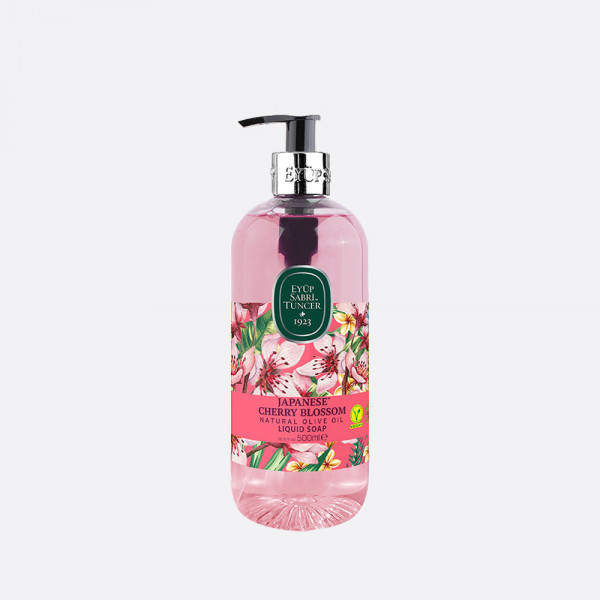 Eyüp Sabri Tuncer Săpun lichid cu ulei natural de Măsline Japanese Cherry Blossom 500 ml