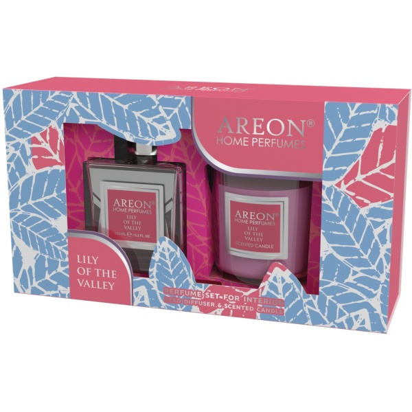 Set Home Perfume 150 ml + Candle Lily of the Valley