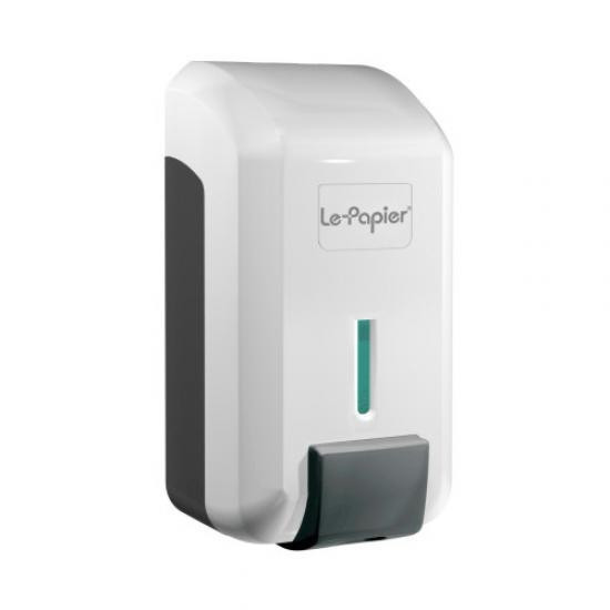 Dozator sapun spuma, ABS, alb, 770 ml LePapier