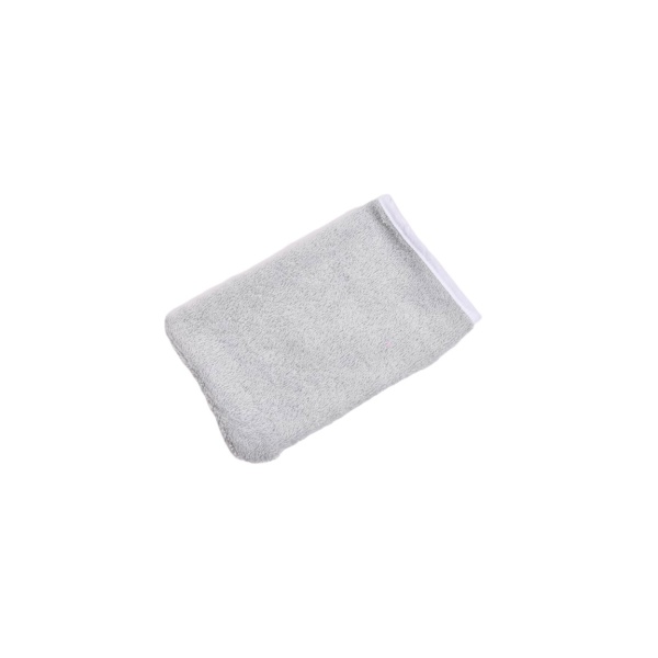 Manusa de baie frotir bumbac 21x12 cm gri