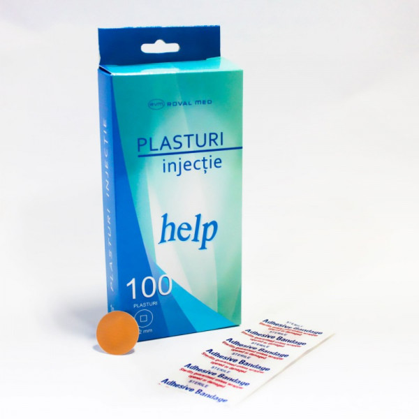 Plasturi HELP pentru injectie - 100buc