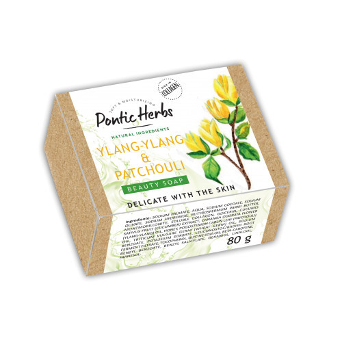 Pontic Herbs Sapun solid Ylang-Ylang & Patchouli, 80 grame