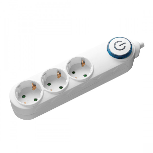 Prelungitor SAMUS 3 PRIZE SCHUKO, 5M, 3680W, 3X 1.5MMP, Intrerupator, 3PI5-3680