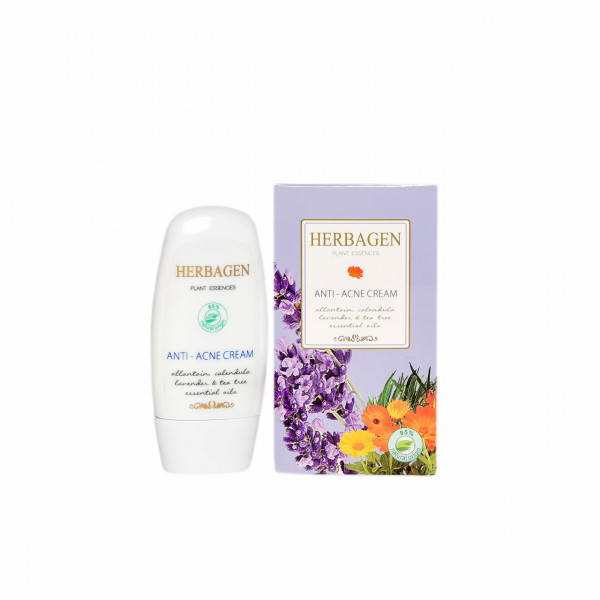 Cremă antiacnee cu alantoină, ulei de gălbenele, lavandă 50 g