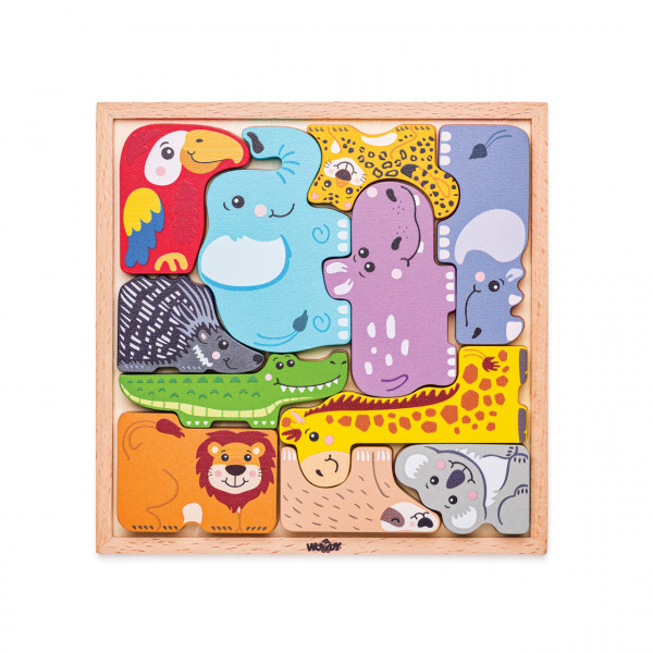 Puzzle de forme - Animale
