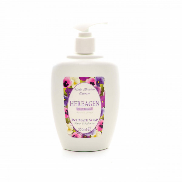 Săpun lichid intim cu extract de Viola Tricolor 350 ml