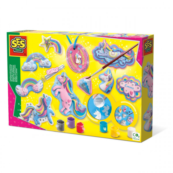 Set creativ mulaj si pictura - Unicorni