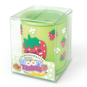 Ascutitoare de creion cu 2 gauri si container cu detalii tridimensionale, 4 modele (12 buc/display) - Img 2