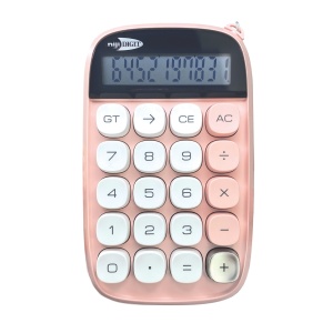 Calculator de birou, 10 Cifre, 9 x 14.5 cm, 2 culori (blister) - Img 4