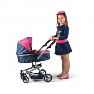 Carucior pentru papusi multifunctional - Pisici Chichi, 2 in 1 - Img 5