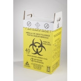 Cutie deseuri medicale, 40 litri, 20 buc/pachet