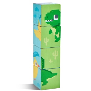 Jucarie – Blocuri puzzle mici - Img 6