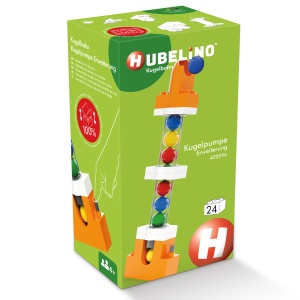 Jucarie copii Marble Run Hubelino - extensie lift pentru bile (24 piese) - Img 7