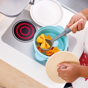 Jucarie copii - Set de joaca micutul Chef pentru gatit si servire (21 piese) - Img 3