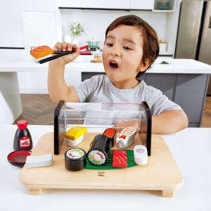 Jucarie din lemn pentru copii - Sushi (13 piese) - Img 10