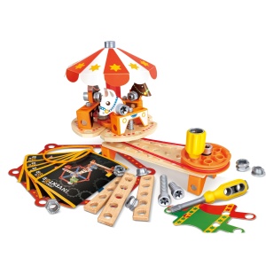 Jucarie din lemn - Set Carnaval Builder - Img 12