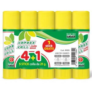 Lipici solid 21 g Promo Pack 4+1 – blister