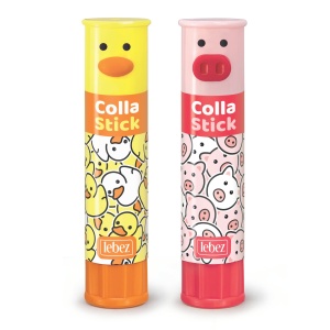 Lipici solid Sweet Animals- rata/purcel, 9 gr, 2 modele (24 buc/display) - Img 2
