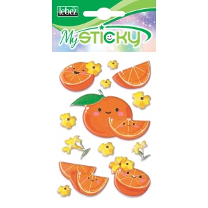 My Sticky 3D Fruit, 6 modele asortate (48 pachete/display) - Img 6