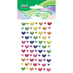My Sticky 3D Love, 6 modele asortate (48 pachete/display) - Img 2