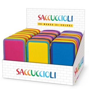 Penar echipat - Color Block Basic cu 3 fermoare (18 markere si 18 creioane colorate) - 13 x 20 x 6.5 cm (12buc/display) - Img 1