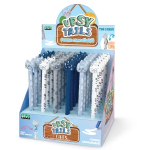 Pix care se sterge cu capac, Upsy Tales Cats, 4 modele (36 buc/display)