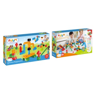 PolyM - Kit de joaca pentru aventura (110 piese) - Img 1
