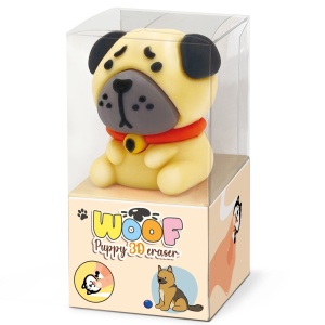 Radiera Puppy Woof 3D, 3 modele (24 buc/display) - Img 2