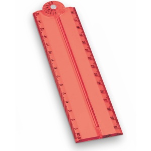 Rigla pliabila si extensibila din plastic transparent – 15–30 cm, 3 culori, in borcan de 24 bucati - Img 5
