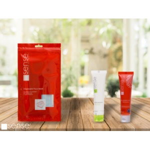 Sense Daily Kit - Gel Dezinfectant, Crema De Maini, Masti Igienice - Img 2